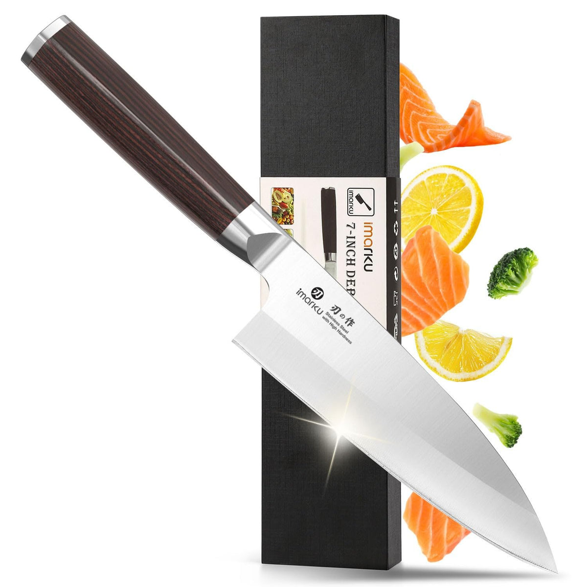 8-Inch Gyuto Chef Knife With Precision Edge