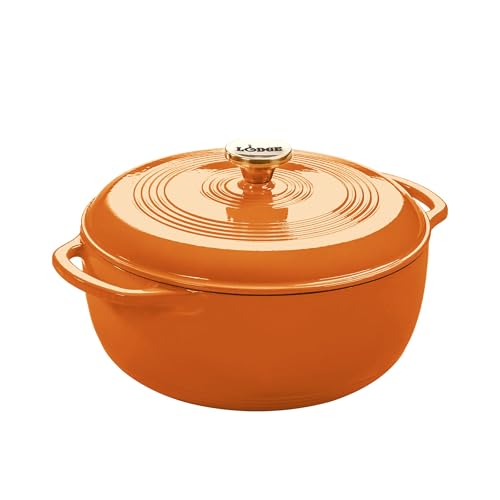Enamel Cast Iron Dutch Oven With Moisture-Seal Lid