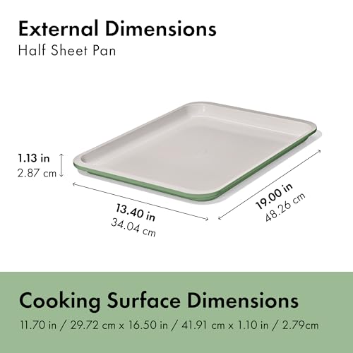 Ceramic Coated Nonstick Pan With Easy-Release Finish