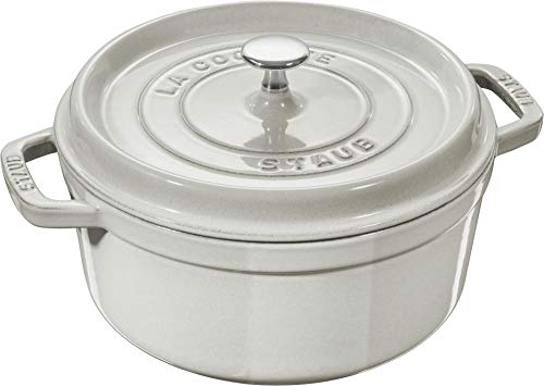 Round Cast Iron Dutch Oven With Enameled Interior