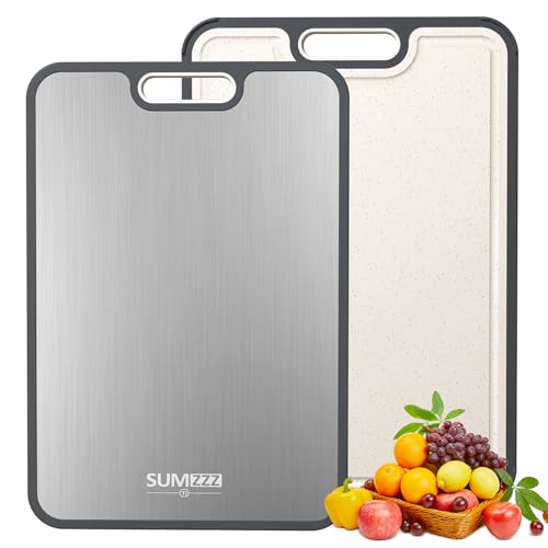 Titanium Cutting Board With Dual-Surface Design