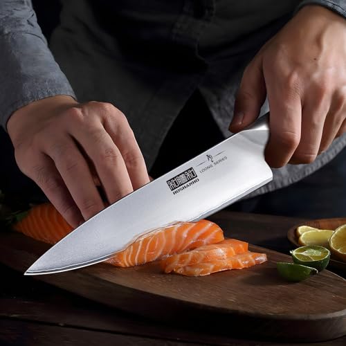 Japanese Knife Block Set With Ultra-Sharp Blades