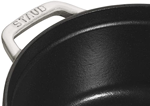 Round Cast Iron Dutch Oven With Enameled Interior