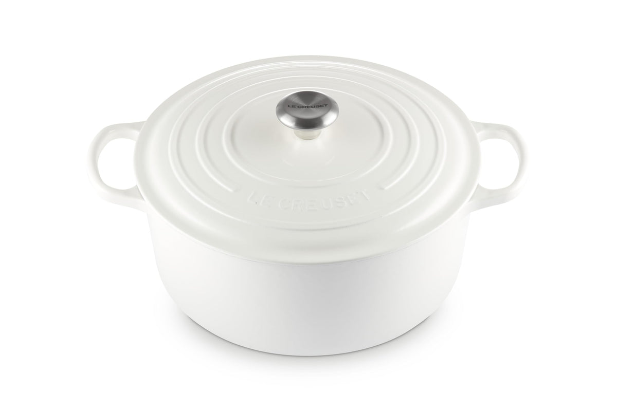 Signature Round Dutch Oven With Enameled Finish
