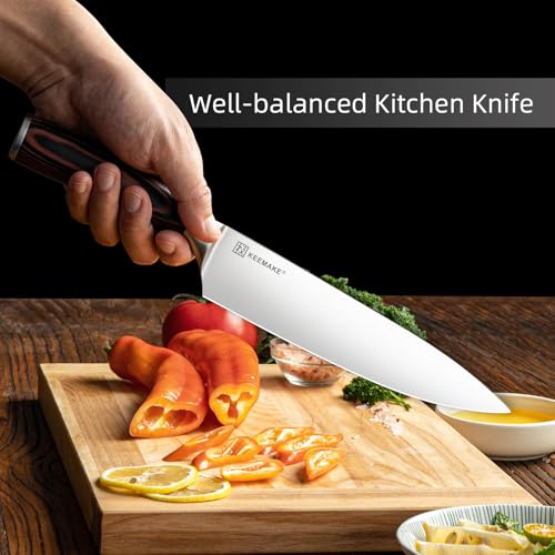 High-Carbon Steel Knife Set With Precision Edge