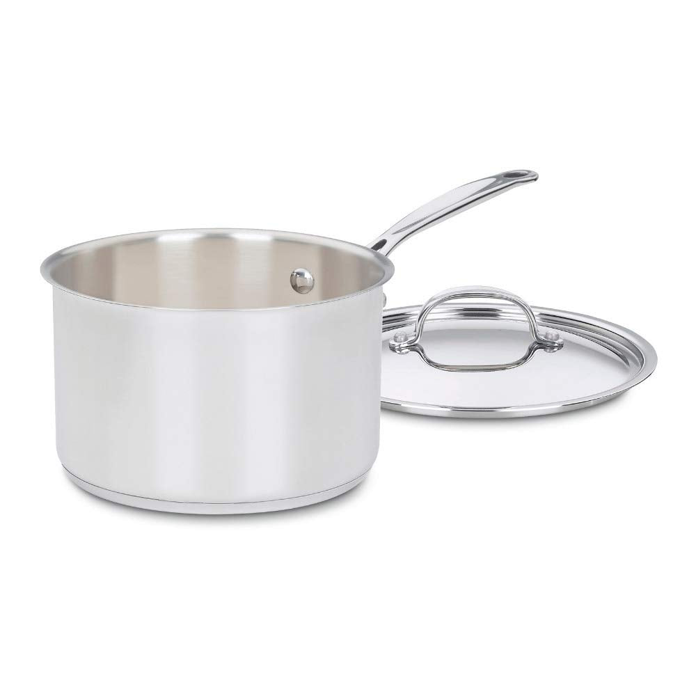 Stainless Steel Cooking Pot With Polished Finish