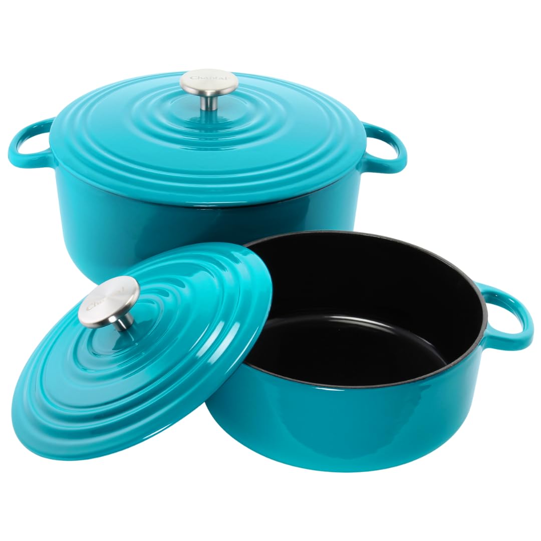 Enameled Cast Iron Cookware With Durable Finish