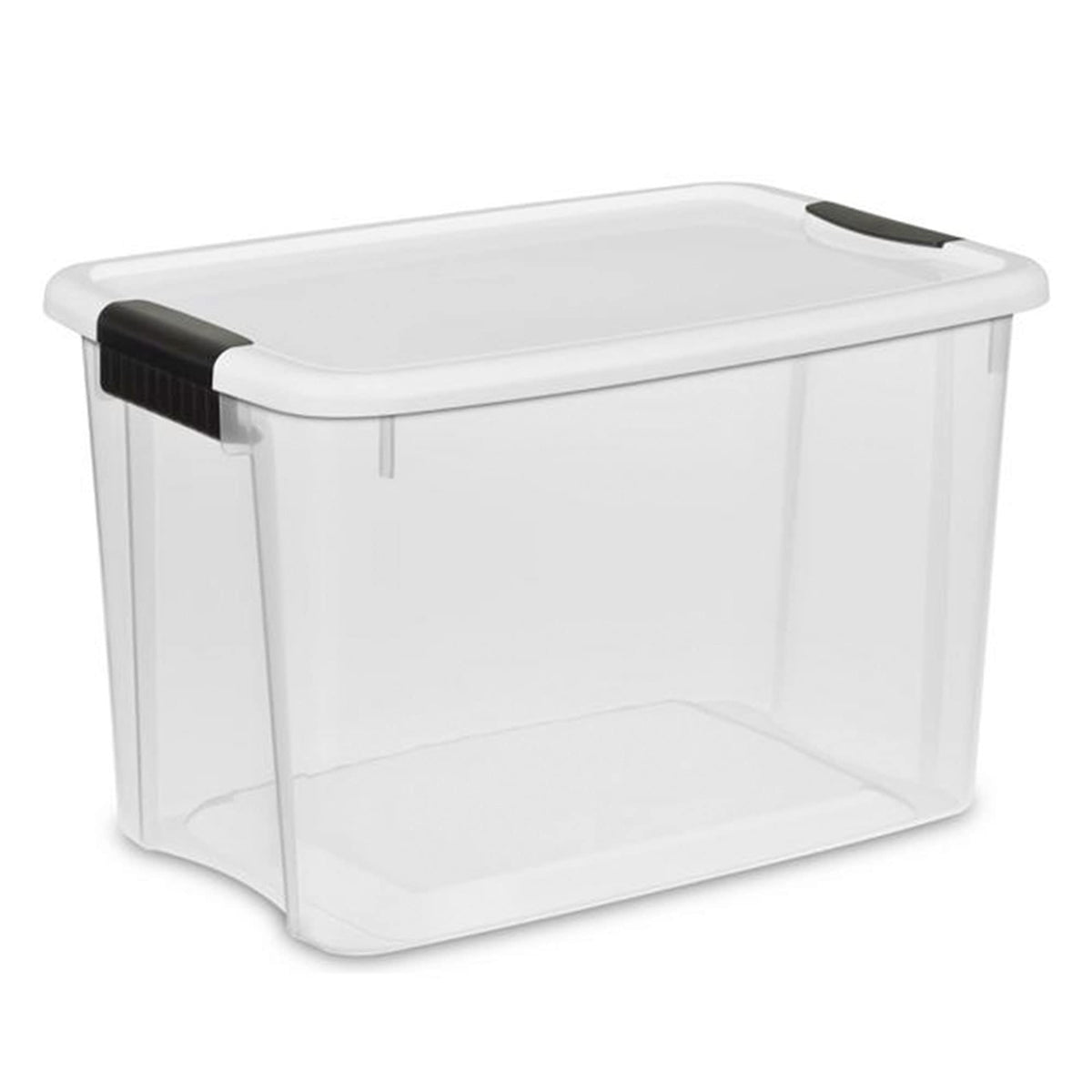 Clear Storage Bins With Secure Latching Lids
