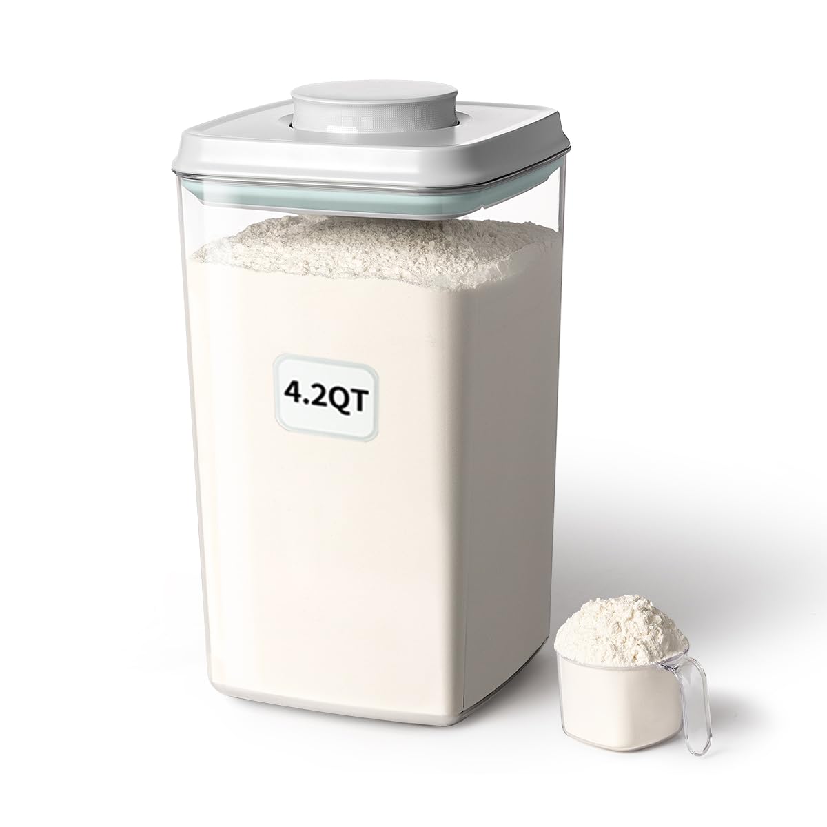 Airtight Storage Container Set With Clear Design