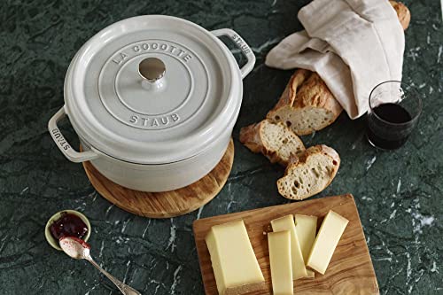 Round Cast Iron Dutch Oven With Enameled Interior