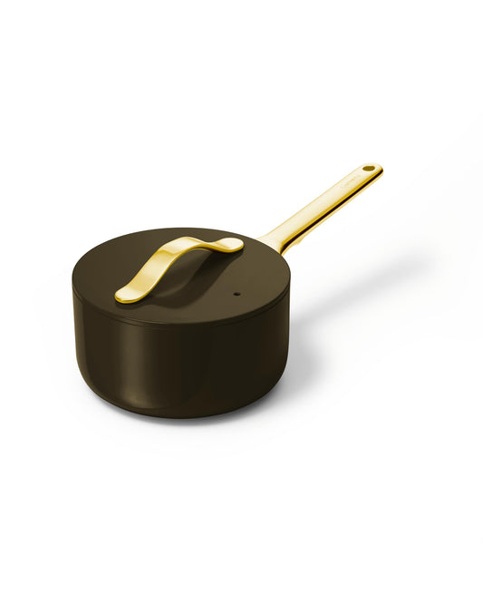 Ceramic Nonstick Saucepan With Matching Lid