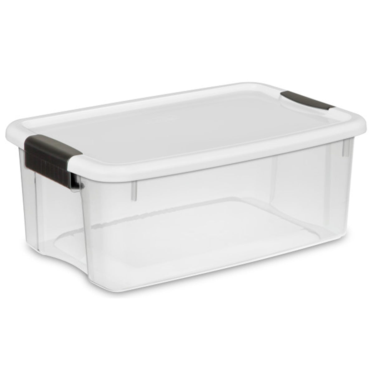 Clear Storage Bins With Secure Latching Lids