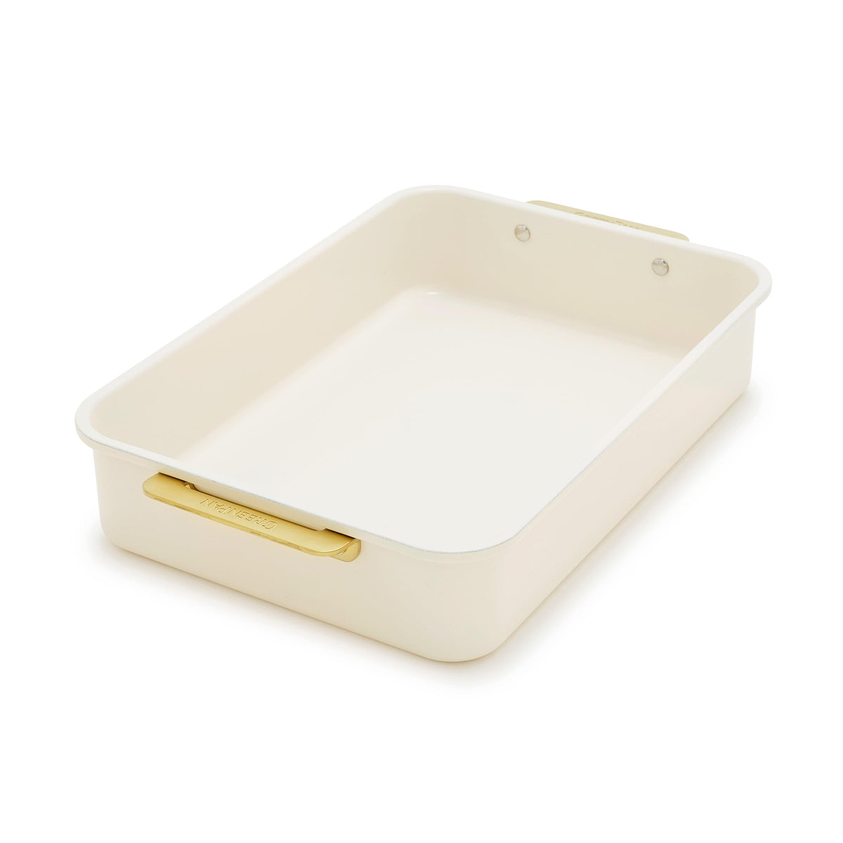 Ceramic Bakeware Set With Refined Gold Handles