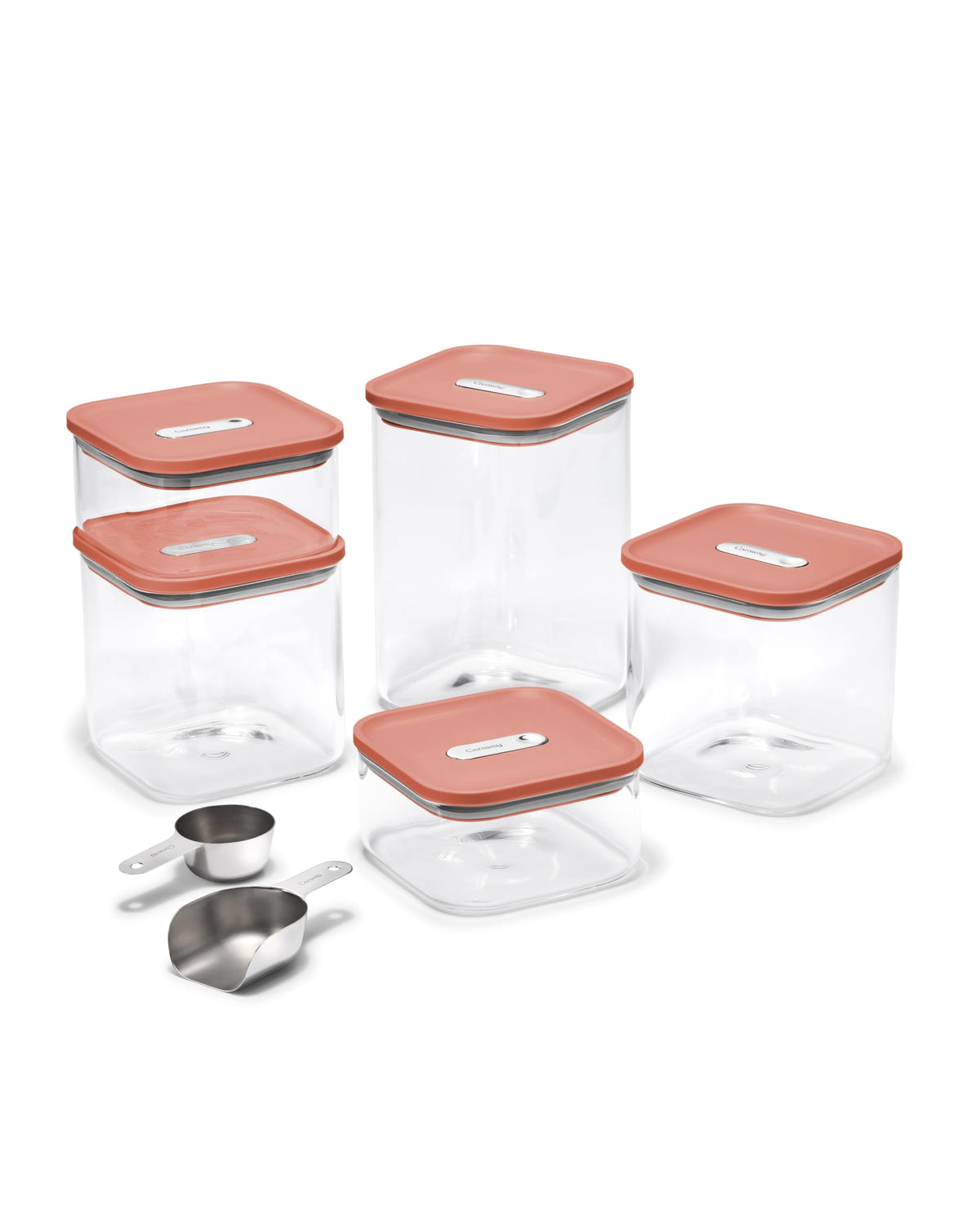 Glass Food Storage Set With Airtight Lids