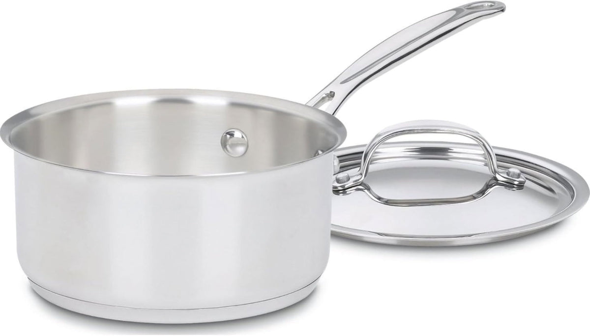 Stainless Steel Cooking Pot With Polished Finish