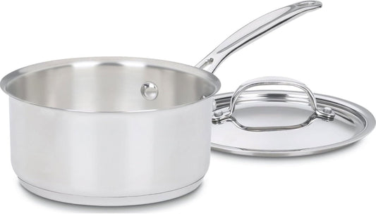 Stainless Steel Cooking Pot With Polished Finish