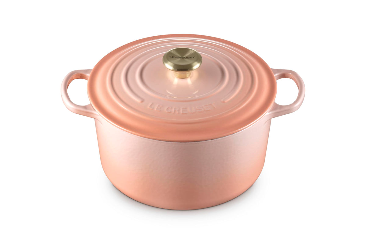 Deep Round Cast Iron Oven With Enameled Finish