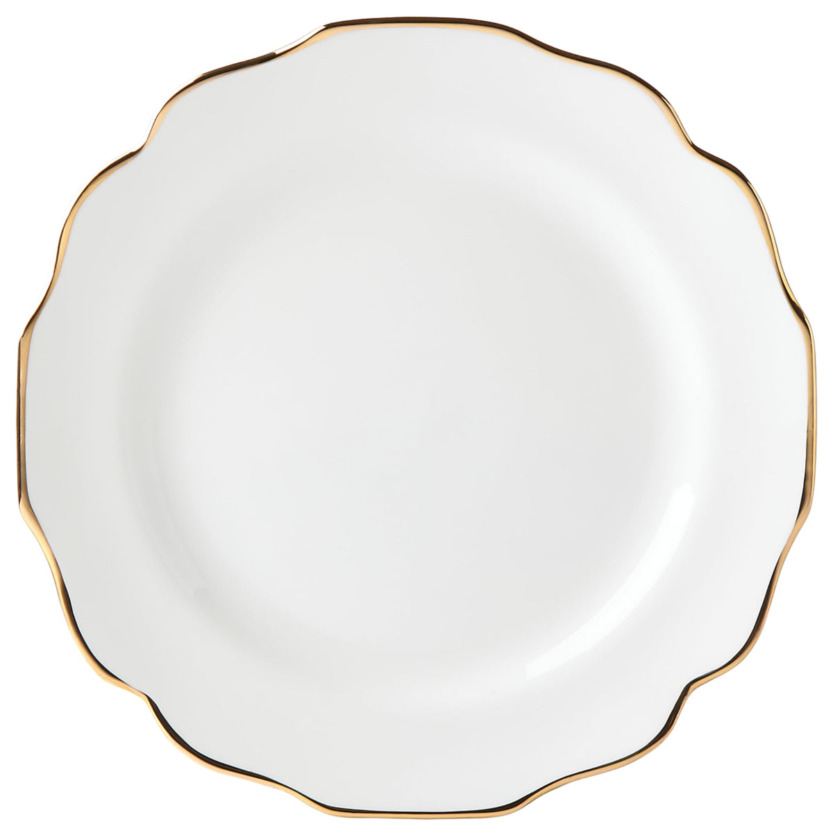 Luxe Accent Plate With Contemporary Gold Detail