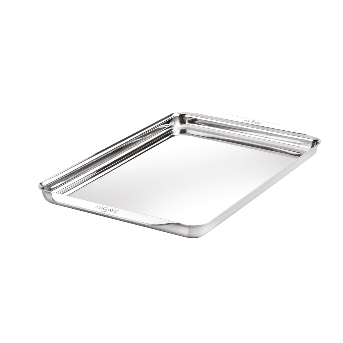 Tri-Ply Stainless Steel Baking Sheet for Even Heat