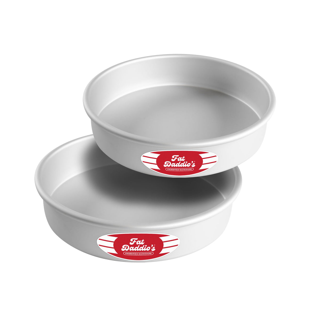 Anodized Aluminum Cake Pan Set for Even Baking