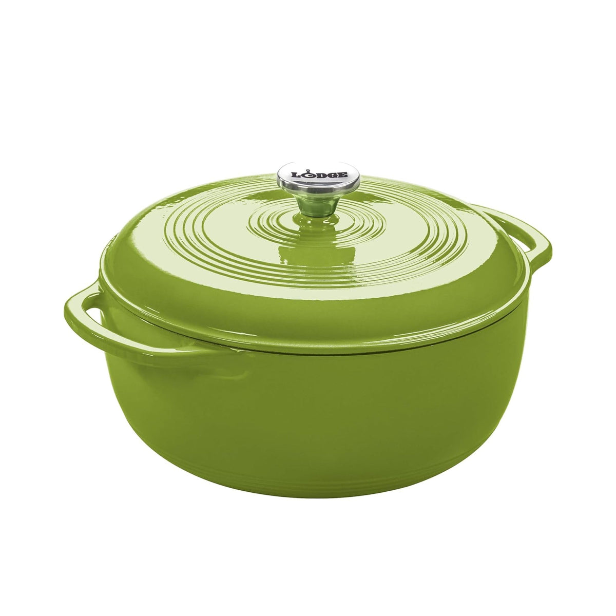 Enamel Cast Iron Dutch Oven With Moisture-Seal Lid