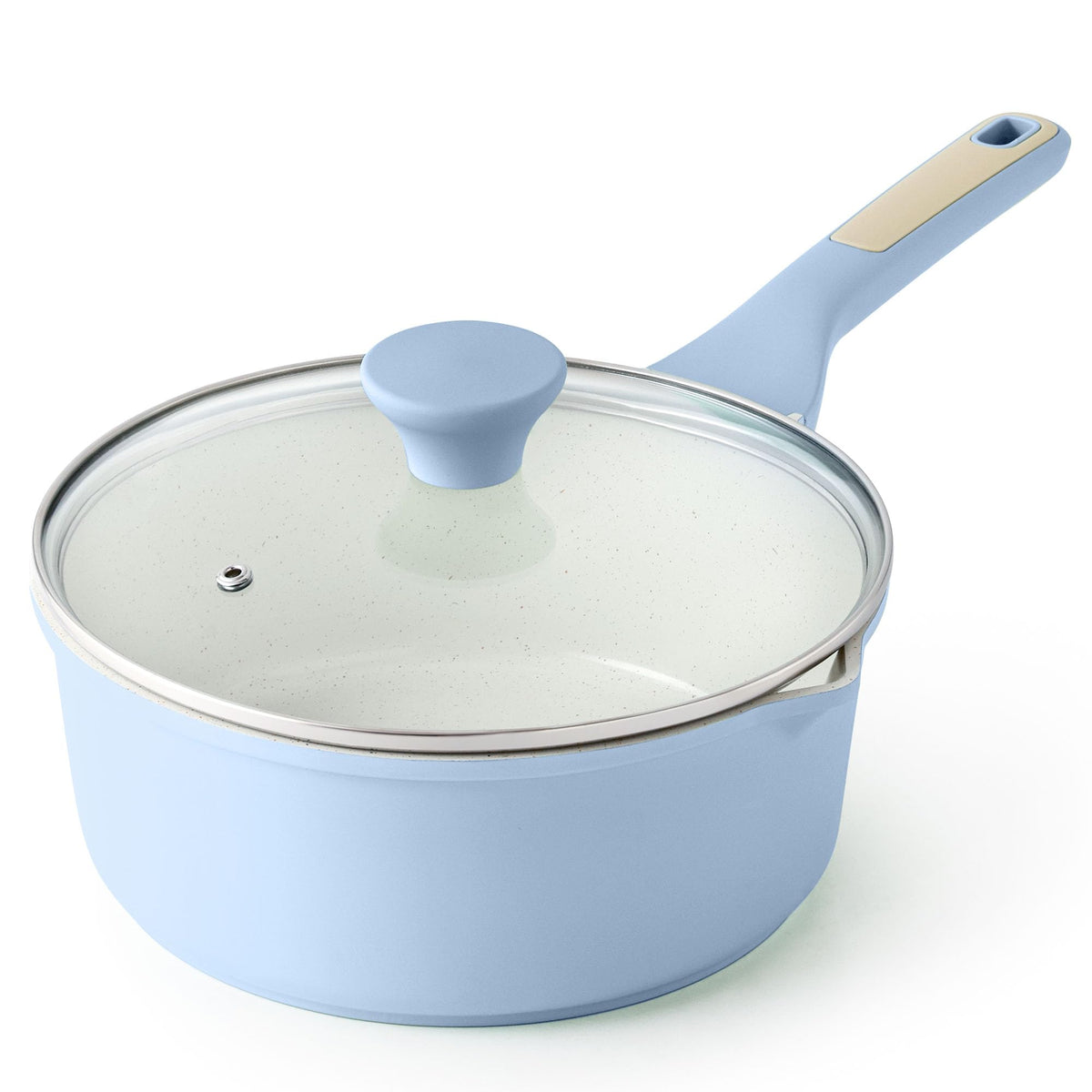 Nonstick Saucepan With Lid & Stay-Cool Handle
