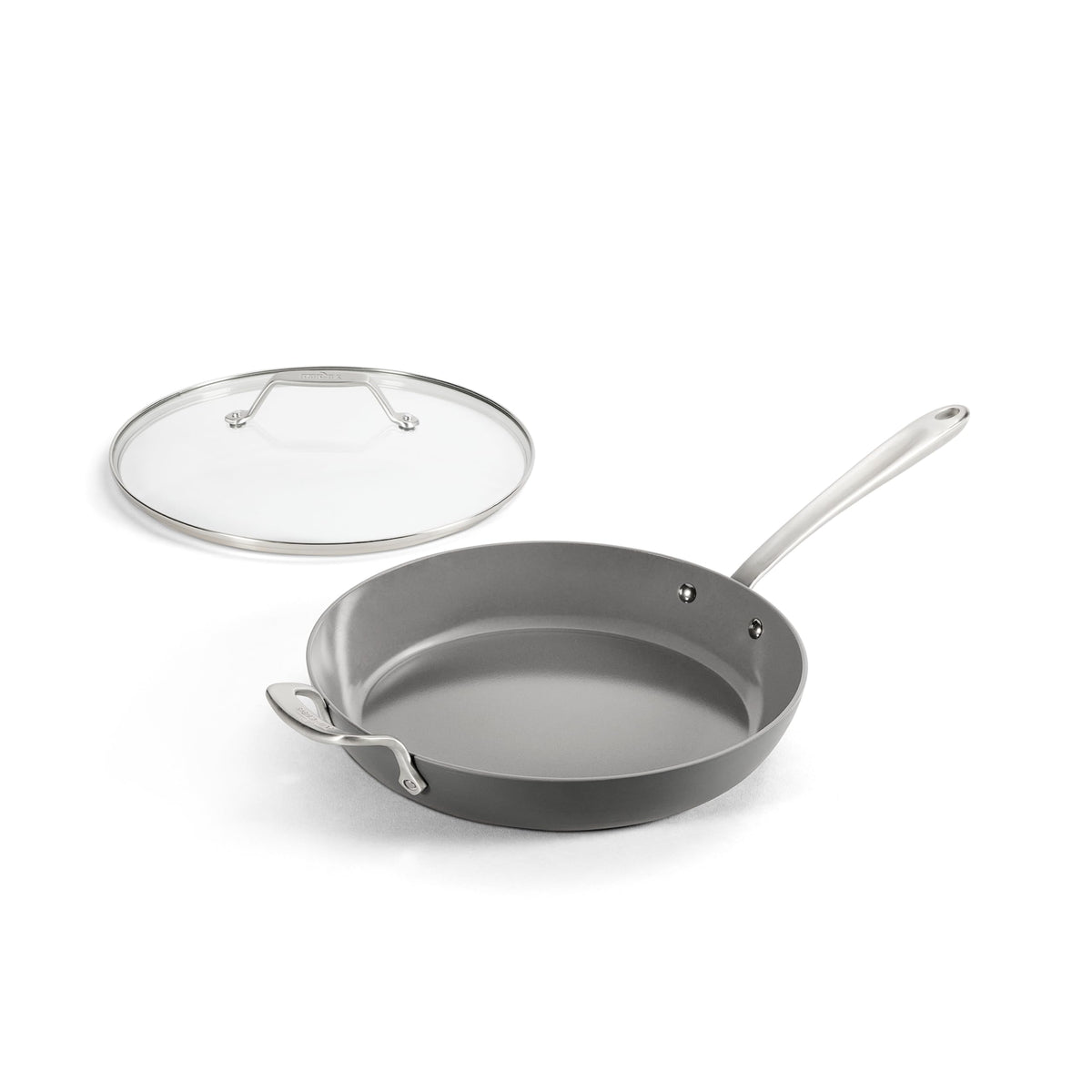 Ceramic Nonstick Pan With Induction-Ready Base
