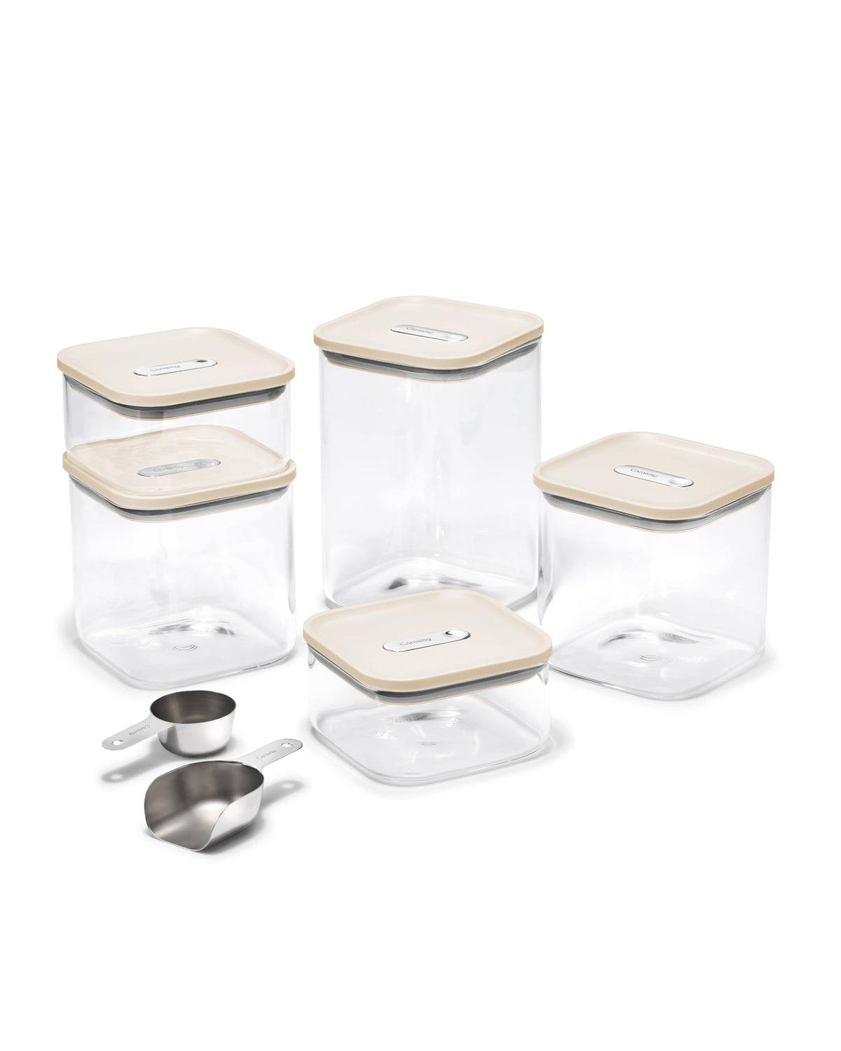 Glass Food Storage Set With Airtight Lids