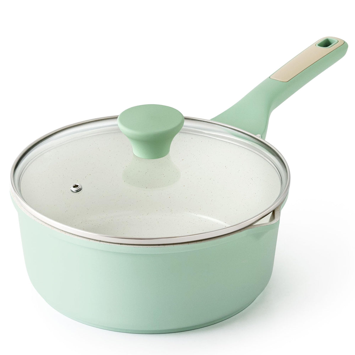 Nonstick Saucepan With Lid & Stay-Cool Handle