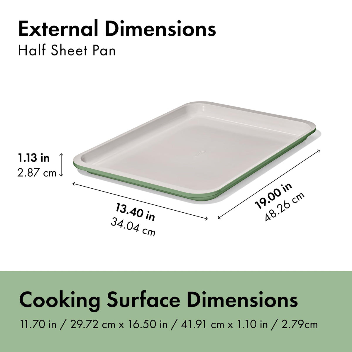 Ceramic Coated Nonstick Pan With Easy-Release Finish