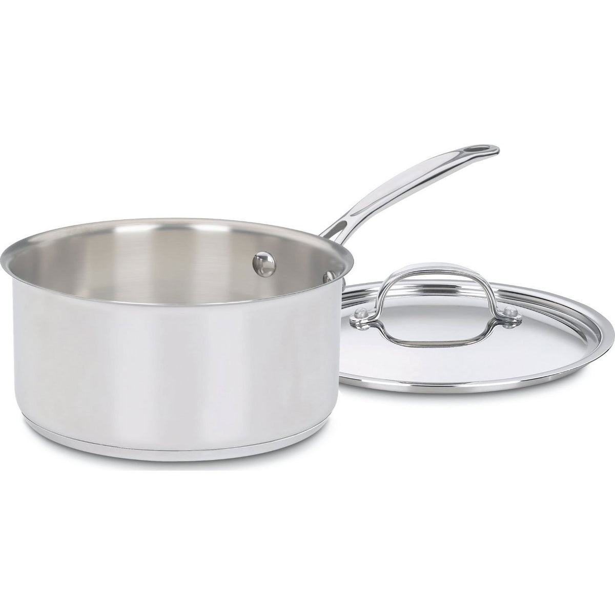 Stainless Steel Cooking Pot With Polished Finish