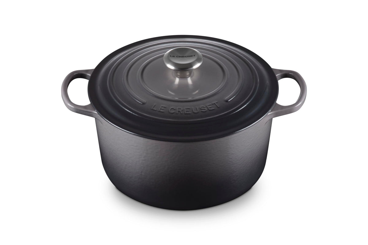 Deep Round Cast Iron Oven With Enameled Finish
