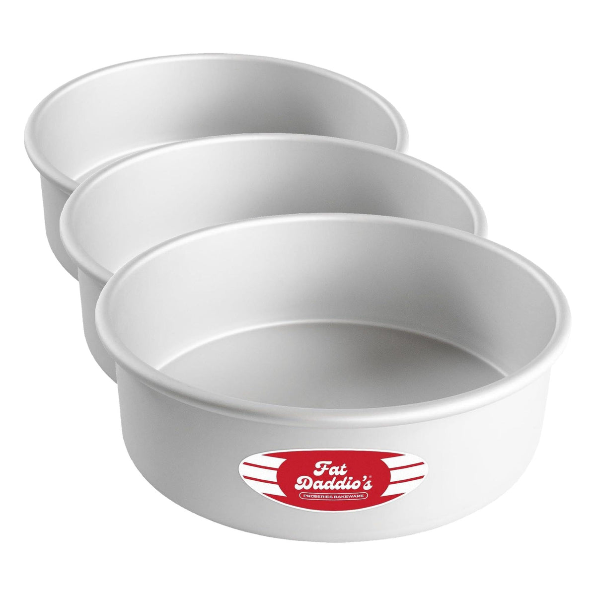 Anodized Aluminum Cake Pan Set for Even Baking