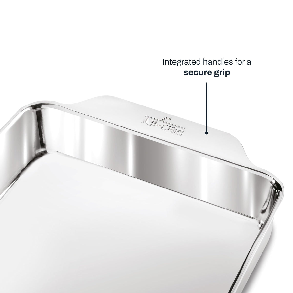 Tri-Ply Stainless Steel Baking Sheet for Even Heat