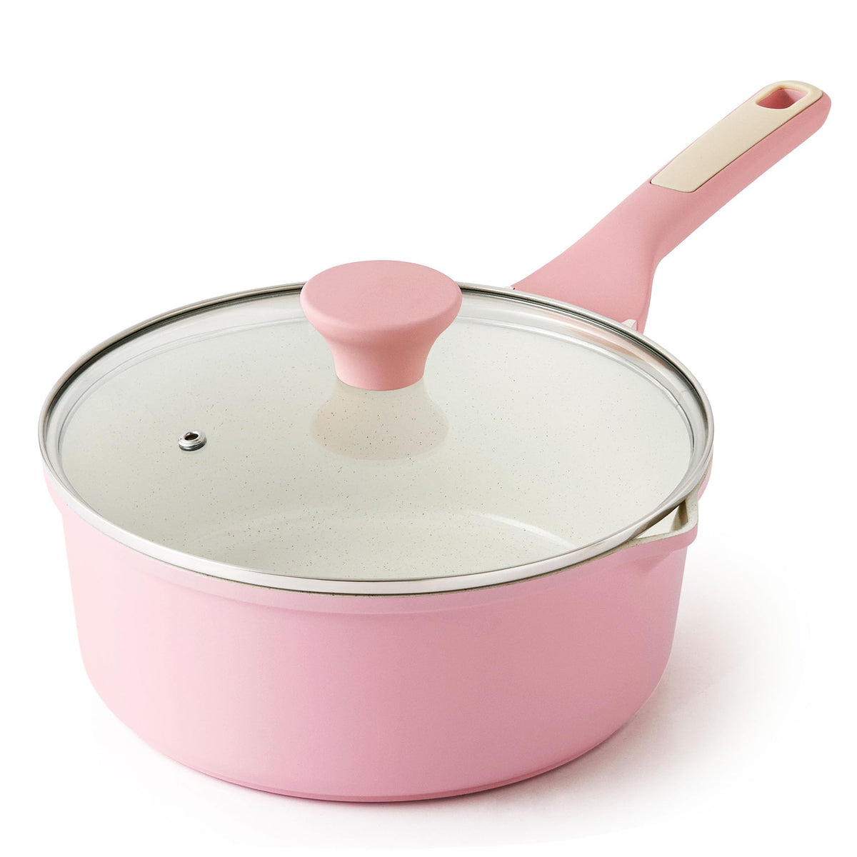 Nonstick Saucepan With Lid & Stay-Cool Handle