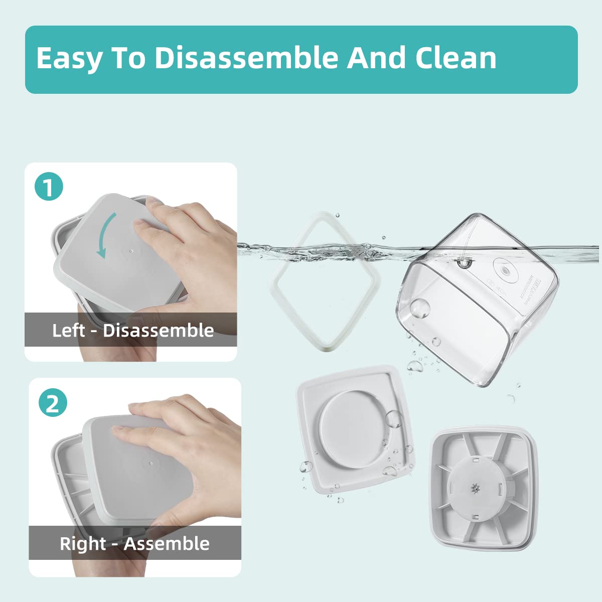 Airtight Storage Container Set With Clear Design