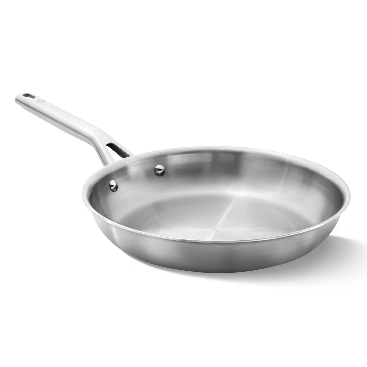 Tri-Ply Stainless Steel Cookware Set With Brushed Finish