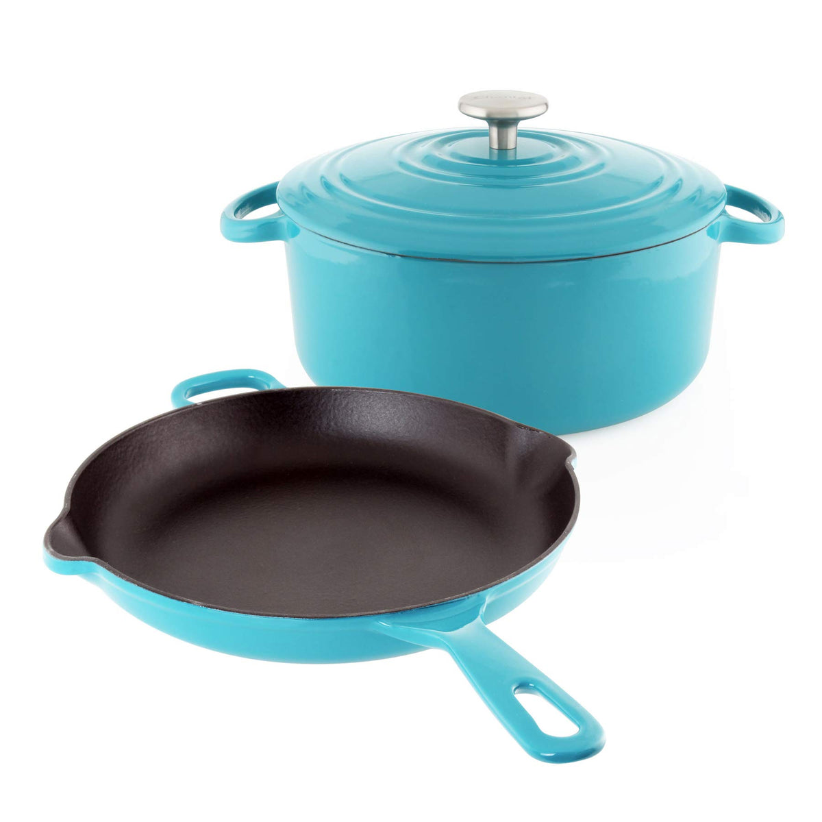 Enameled Cast Iron Cookware With Durable Finish