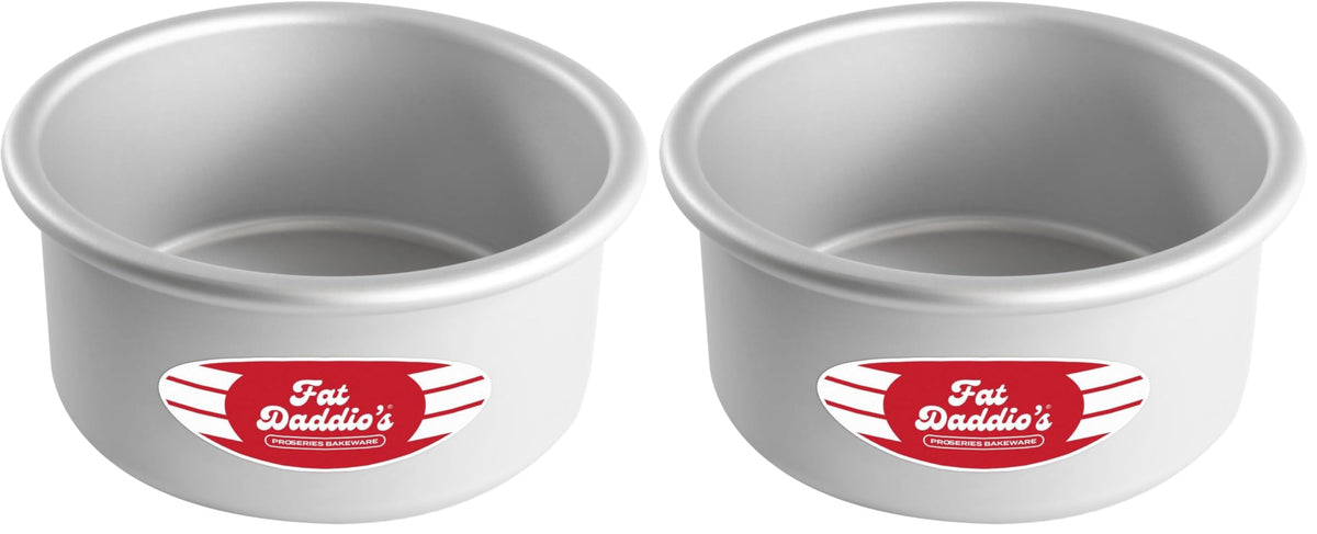 Anodized Aluminum Cake Pan Set for Even Baking