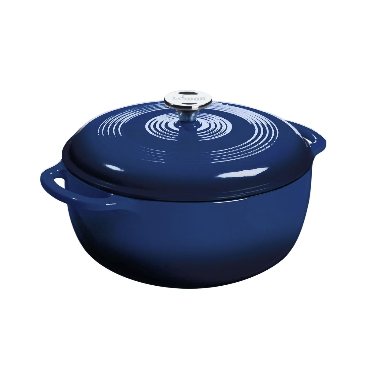 Enamel Cast Iron Dutch Oven With Moisture-Seal Lid