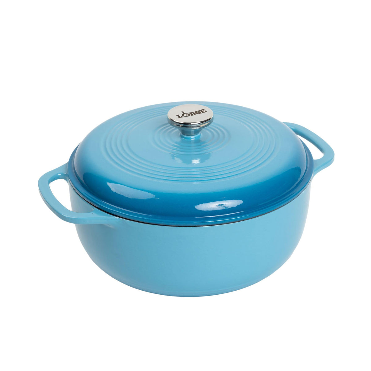 Enamel Cast Iron Dutch Oven With Moisture-Seal Lid