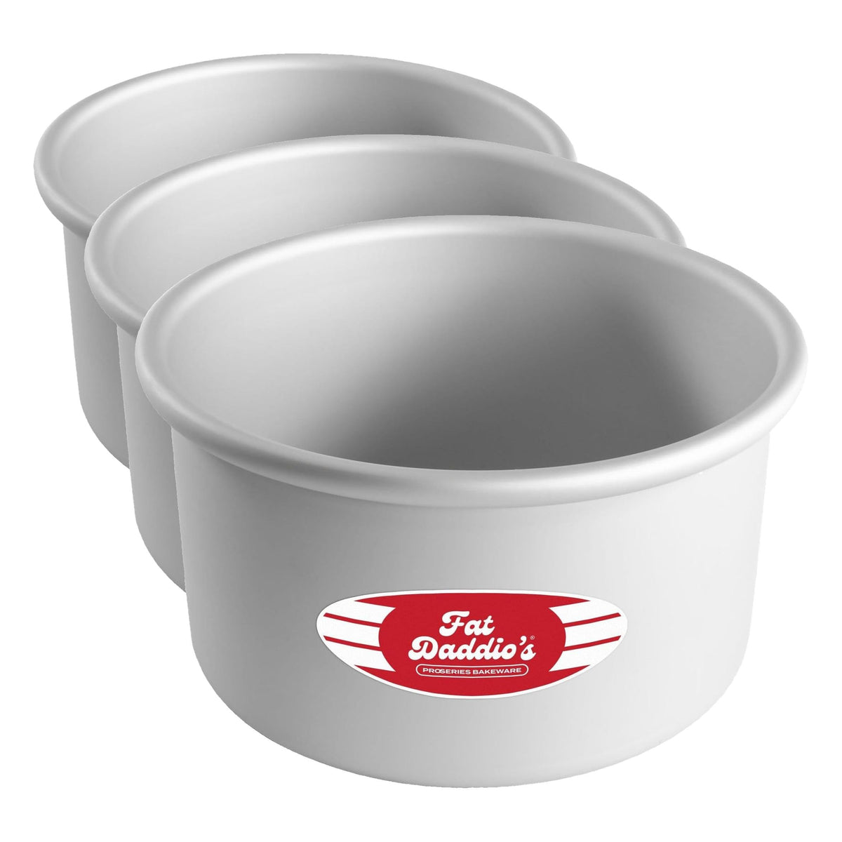 Anodized Aluminum Cake Pan Set for Even Baking