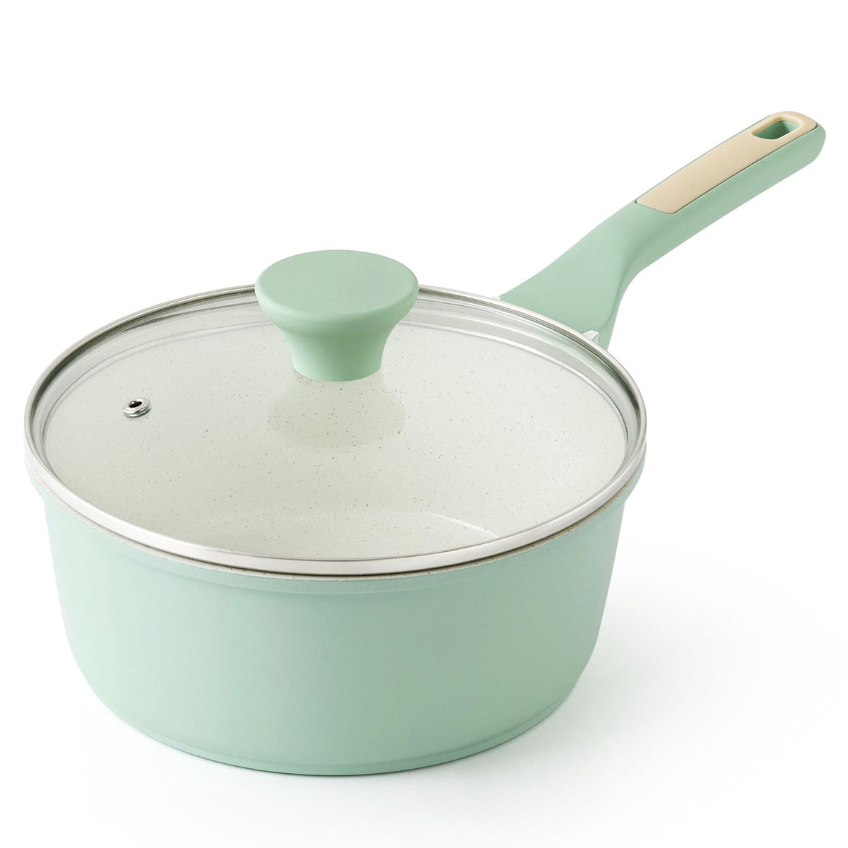 Nonstick Saucepan With Lid & Stay-Cool Handle