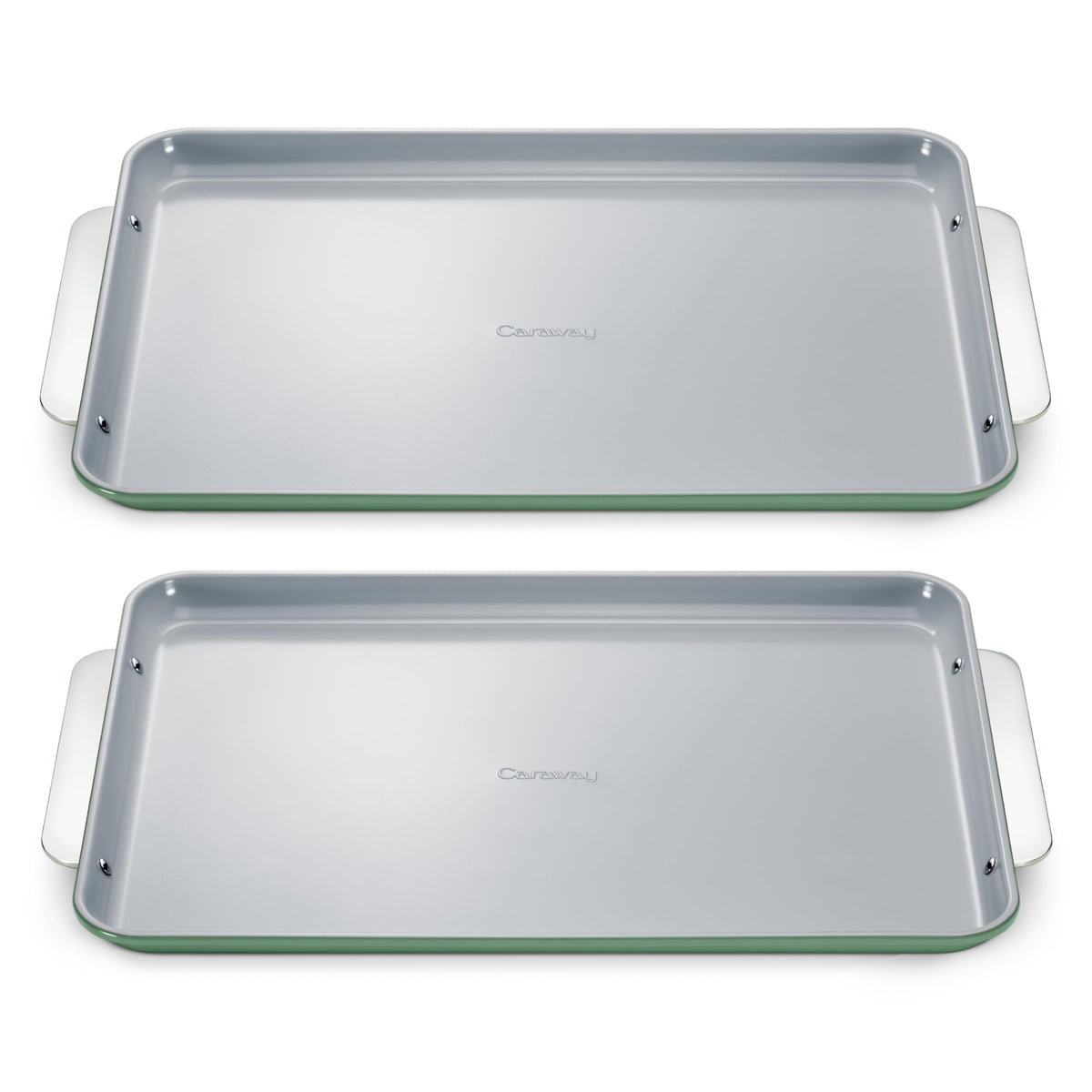 Ceramic Baking Sheet Duo With Nonstick Finish