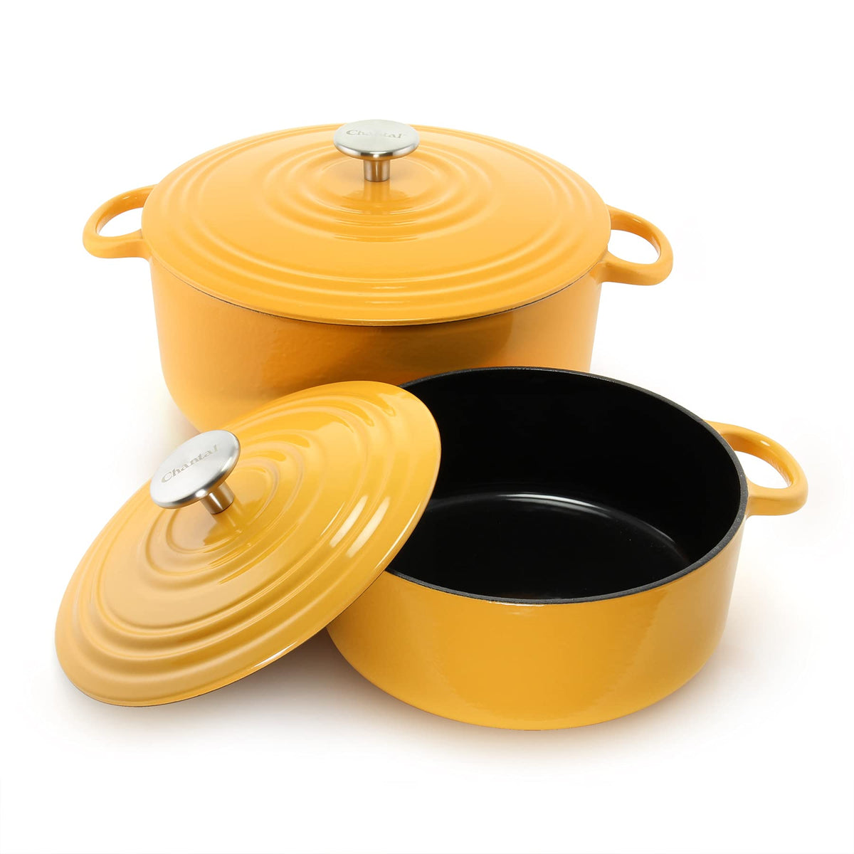 Enameled Cast Iron Cookware With Durable Finish