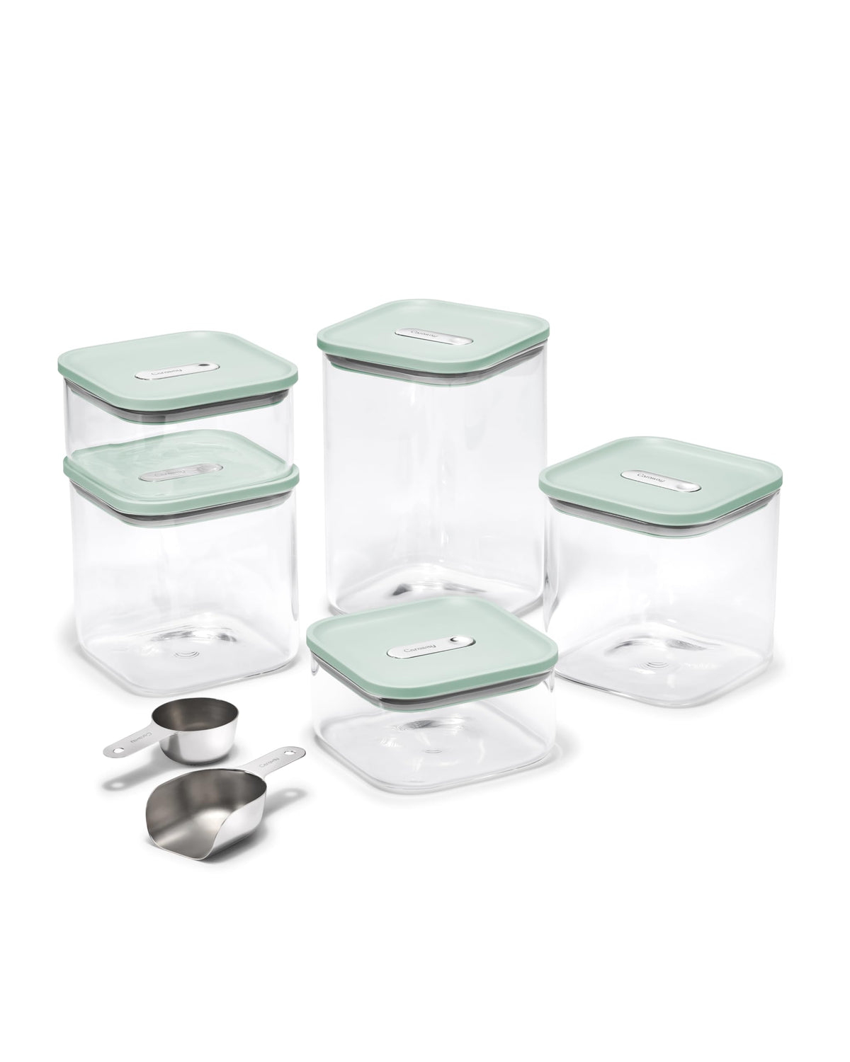 Glass Food Storage Set With Airtight Lids