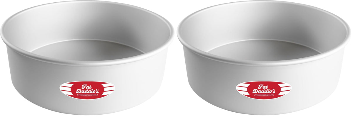 Anodized Aluminum Cake Pan Set for Even Baking