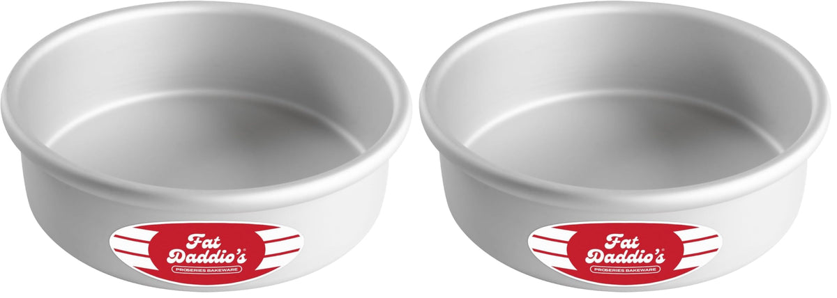 Anodized Aluminum Cake Pan Set for Even Baking