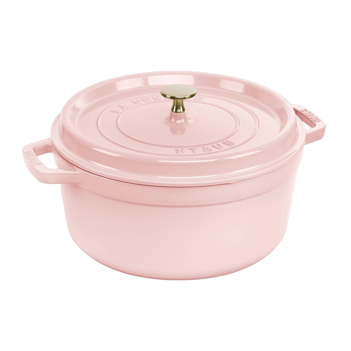 Round Cast Iron Dutch Oven With Enameled Interior