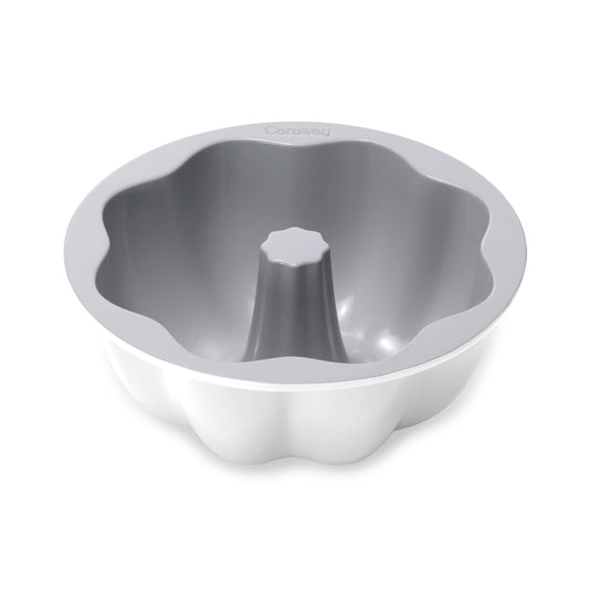 Fluted Ceramic Cake Pan With Nonstick Finish